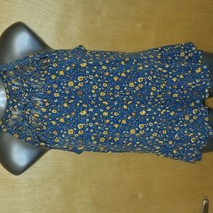 Daniel Rainn top, xsmall, blue